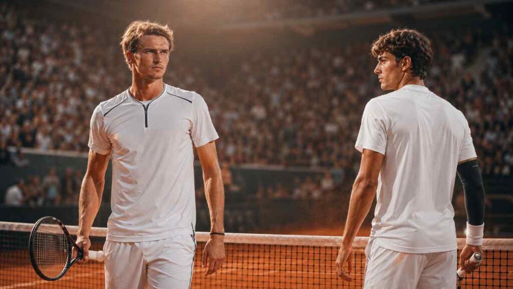 La demi-finale contre Jakub Mensik