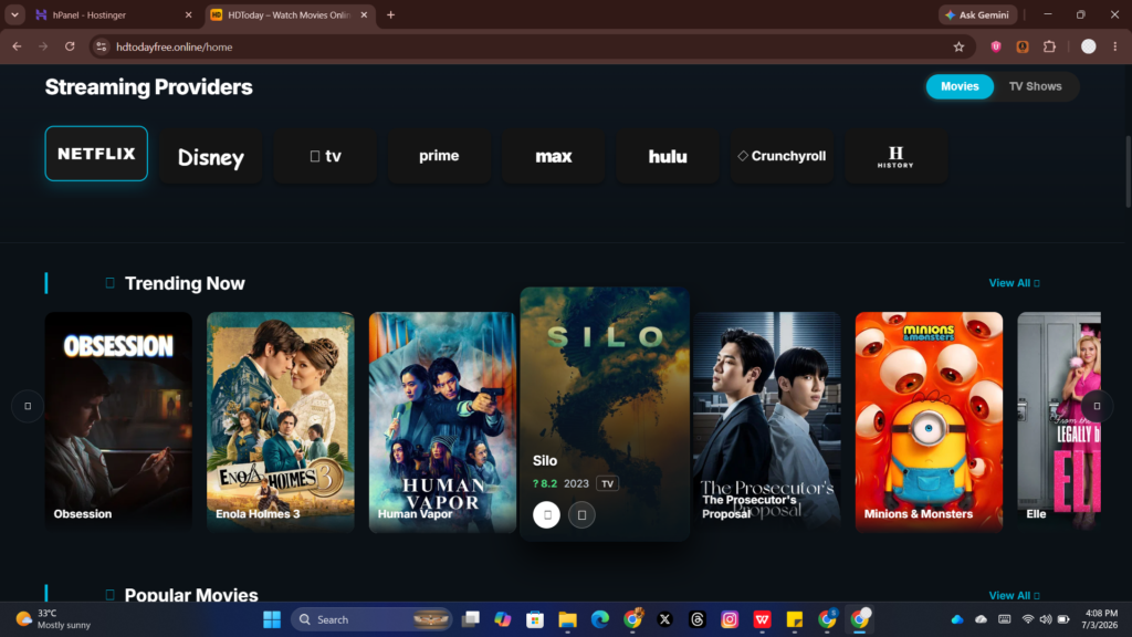 MyFlixer Stream HD Movies and TV Series Free