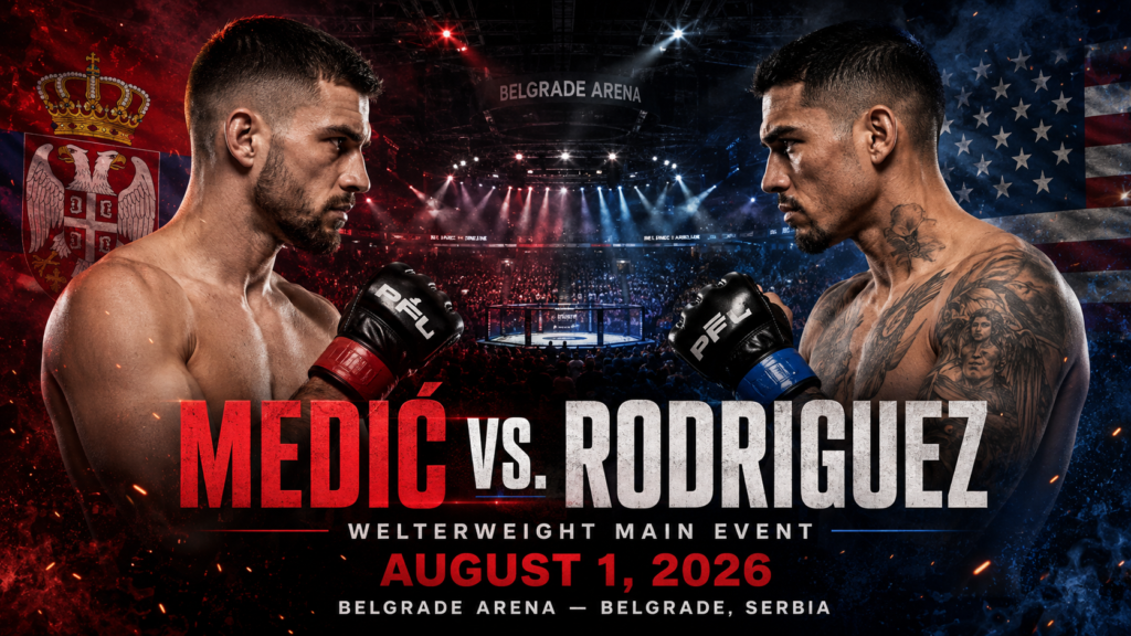 UFC Fight Night Medić vs. Rodriguez – Preview, Stats and Prediction